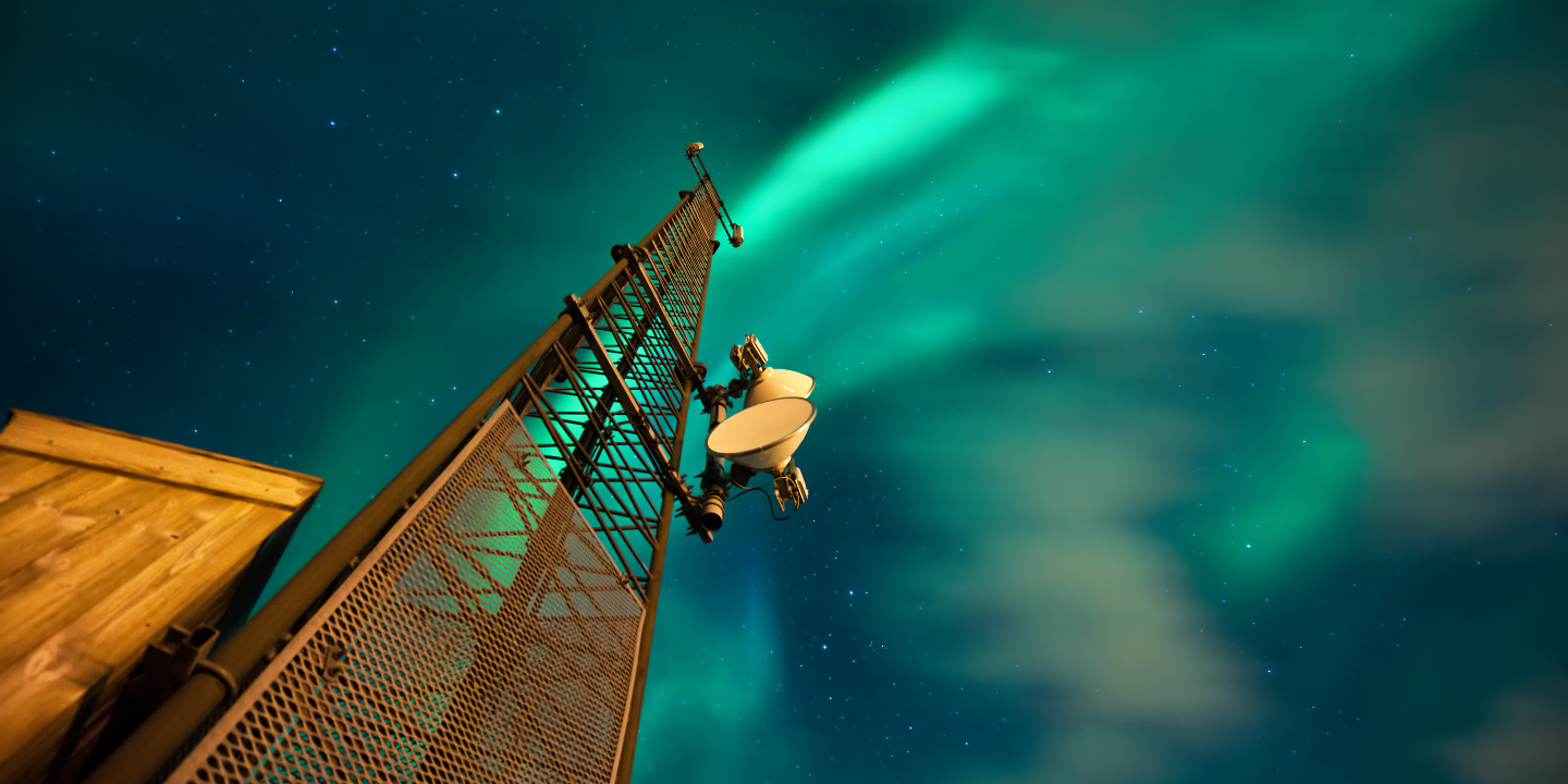 Radio antenna in Norway