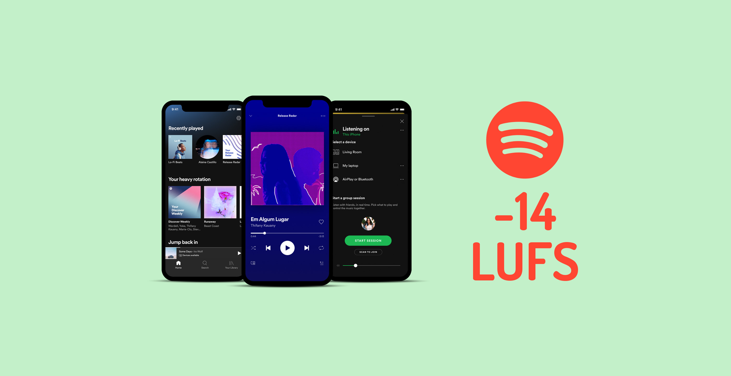 Spotify Begins the Move to LUFS Normalization